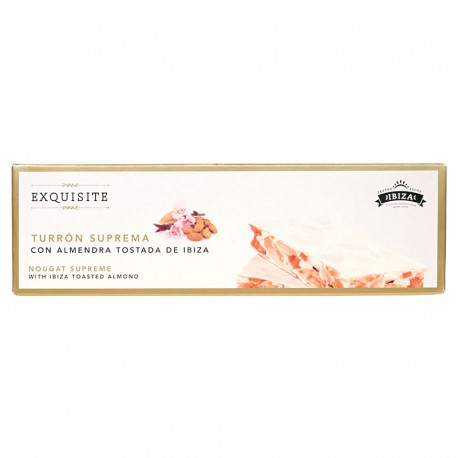 Turrón suprema de almendra ibicenca duro
