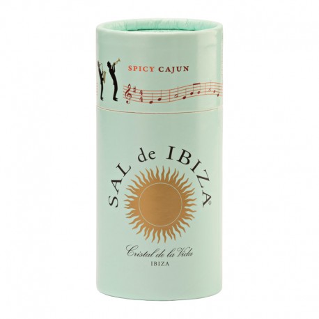 Sal de Ibiza granito Spicy Cajún (tubo de 75g)