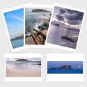Carpeta de 5 fotografías de Cala Comte (1,2,3,4 y 5)