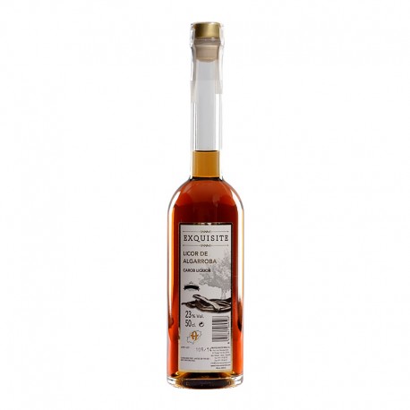 Licor de algarroba de Ibiza (Botella de cristal)