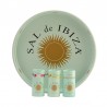 Sal de Ibiza Tray+Sal de Ibiza with Hibiscus+Sal de Ibiza with Ginger+Sal de Ibiza Gomasio